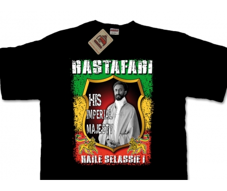 koszulka rasta - Haile Selassie Herb